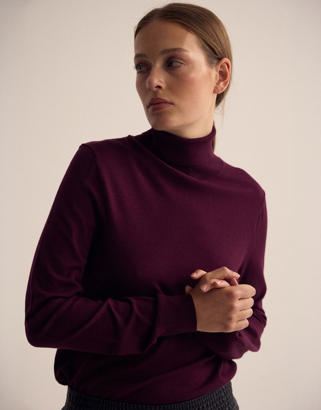 Oxford - Ela Turtle Neck Knit
