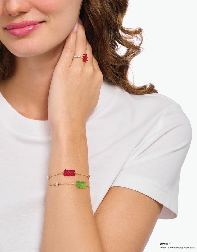 THOMAS SABO - HARIBO Apple Green Bear Bracelet