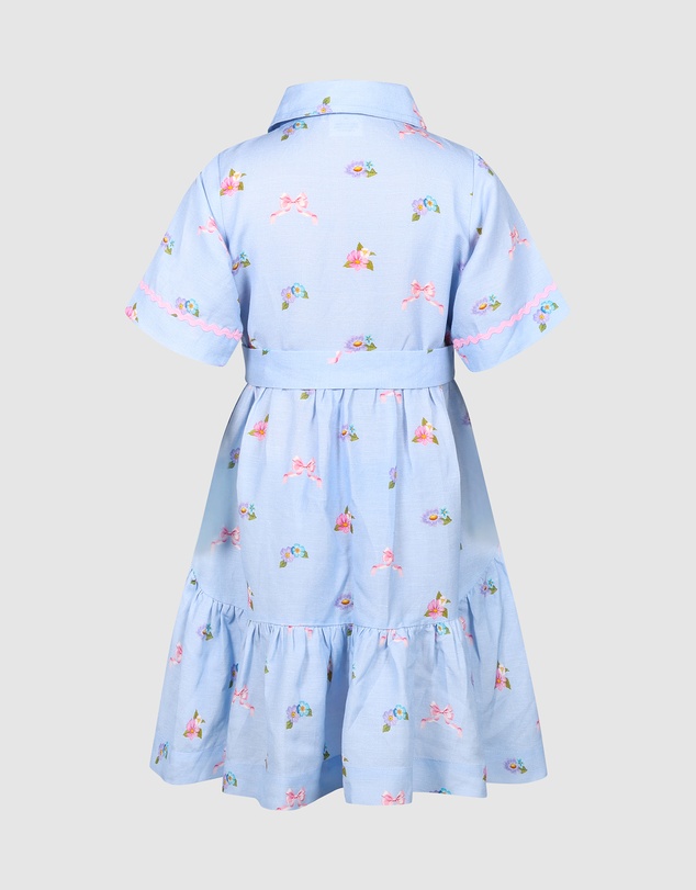 Fleur Harris - 'Heirloom Treasures' Melody Dress in Blue