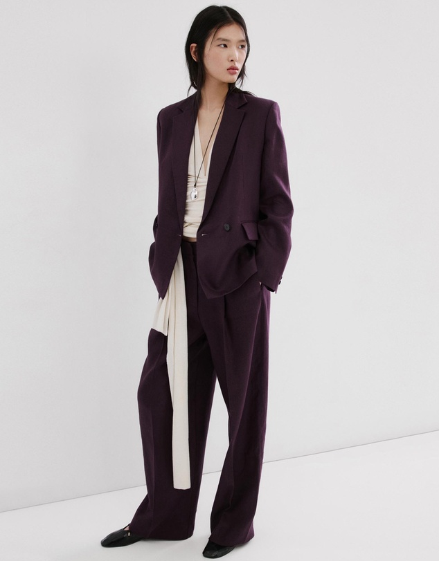 M.N.G - Linen Suit Jacket