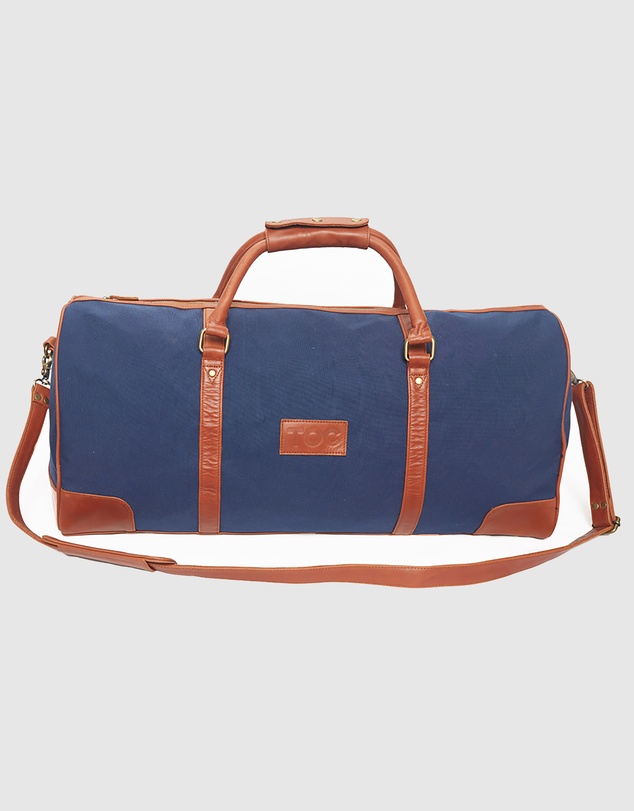 TOC - Blue Canvas Duffle Bag