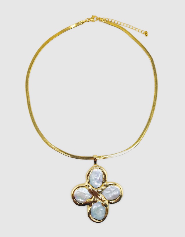 Miz Casa and Co - Valoria Pearl Necklace