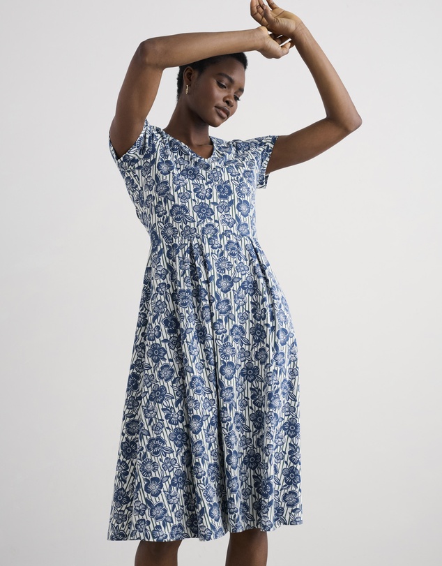 Seasalt - Seasalt Cornwall Blue Pier View Dress