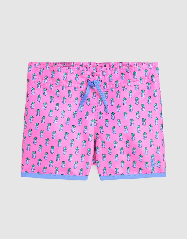 Polo Ralph Lauren - Pineapple Print Swim Trunks - Kids