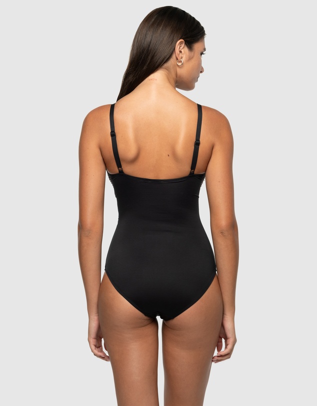 Nip Tuck Swim - Tintilating Tile Ava Wrap Over Multifit One Piece