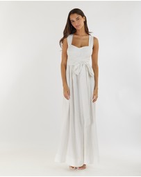 Amelius - Juliette Linen Maxi Dress