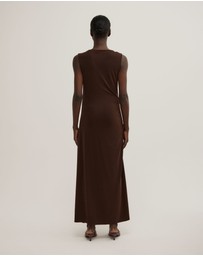 Witchery - Asymmetric Gather Dress