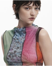 Desigual - Arty print T-shirt