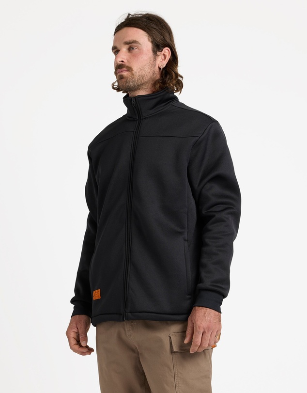 Volcom - Mens Volcom Workwear Bonded Zip Fleece Jacket