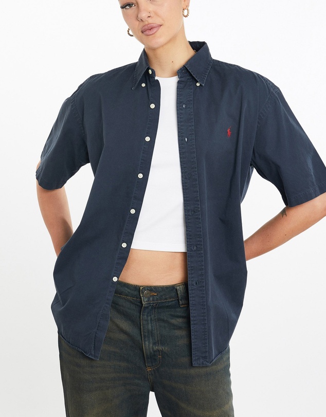 Vintage by The Real Deal - Pre Loved - Vintage 90s Polo Ralph Lauren Short Sleeve Button Up Shirt