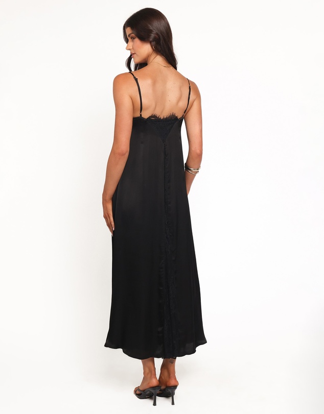 Petal & Pup - Halsey Midi Dress - Black