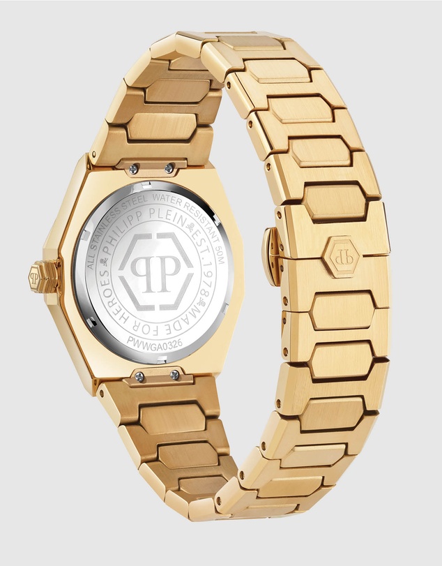 Philipp Plein - PLEIN DELUXE 44mm Gold-Tone Analogue Watch