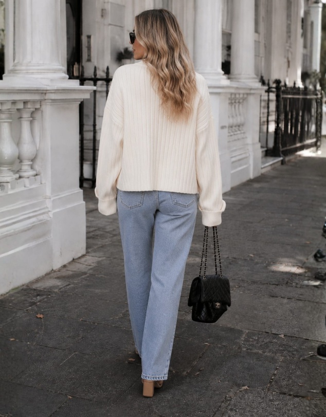 Esther & Co - Seah Cardigan - Cream