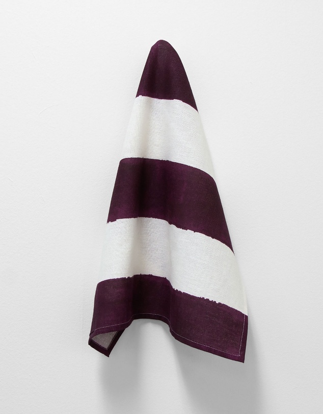 Aura Home - Riviera Stripe Cotton Linen Napkins - Set of 4