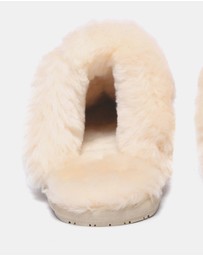 EVERAU - EverAU Ugg Rosa Slipper Suede Cow Suede Upper House Shoes