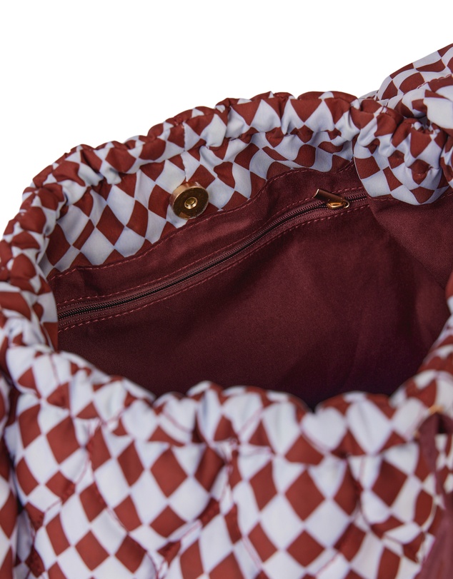 The Somewhere Co - Royal Match Quilted Shoulder Bag