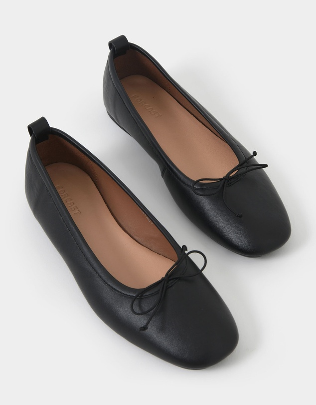 Forcast - Lizbeth Leather Ballet Flat