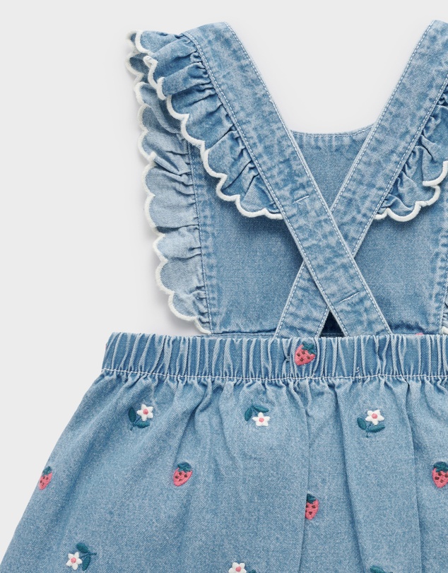Purebaby - Embroidered Pinnie-Kids-Babies
