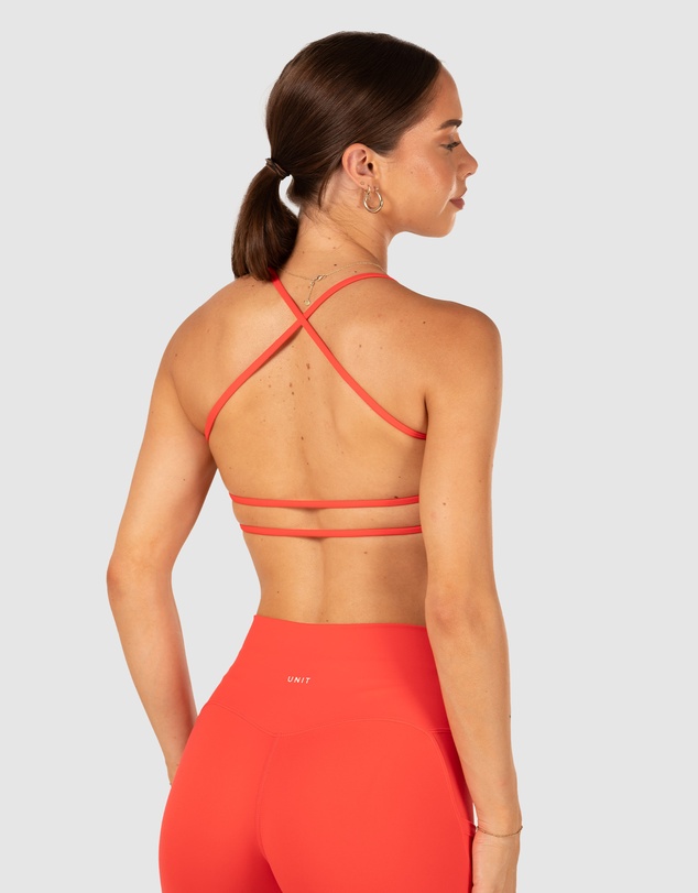 UNIT - UNIT Ladies Flow Strap Activewear Sports Bra