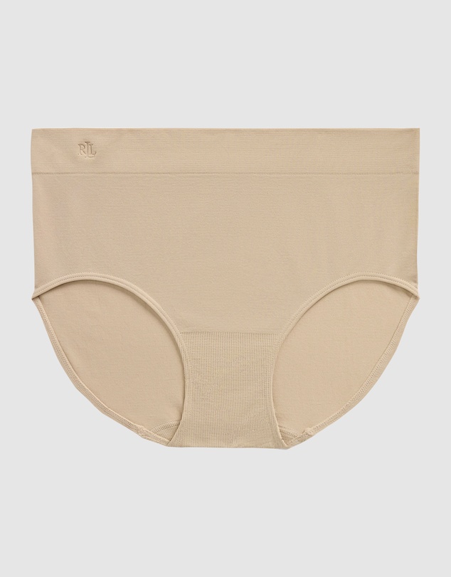 Lauren by Ralph Lauren - Lauren Seamless Recycled Jersey High Waist Full Brief