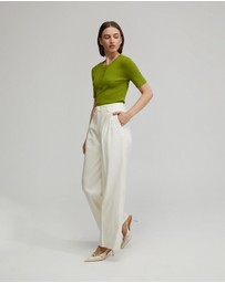 Oxford - Helena Button Front Knit