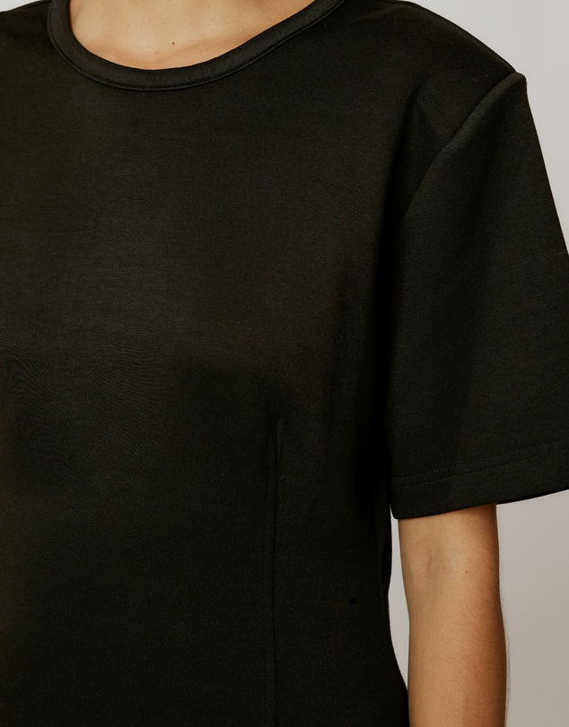 Calli - Dart T-Shirt Dress