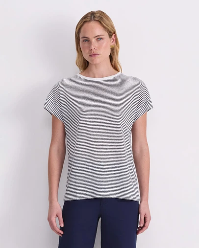 Sportscraft - Tonia Crew Neck Linen Tee