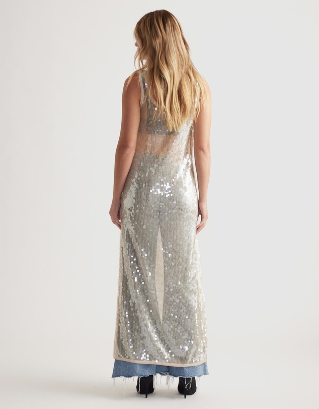 Decjuba - Frankie Sequin Maxi Dress