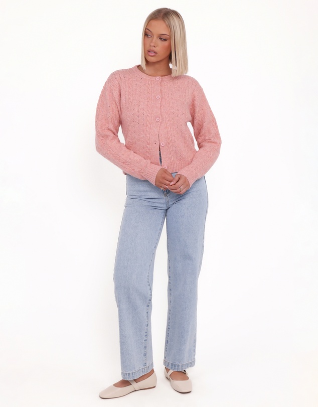 Petal & Pup - Bonnie Cardigan - Pink