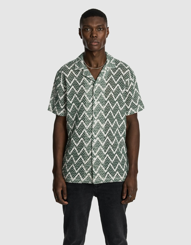 yd. - Lucio Crochet Short Sleeve Shirt