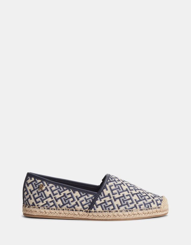 Tommy Hilfiger - Rana Monogram Jacquard Espadrilles - Women's
