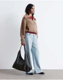& Other Stories - Knitted Zip-Up Cardigan