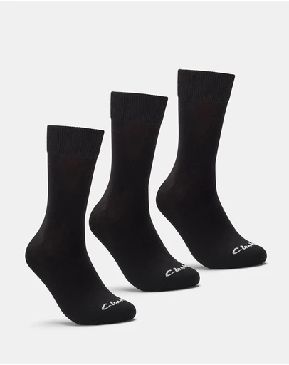 Clarks - 3-Pack Crew Socks