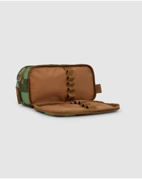Crywolf - FABLE PENCIL CASE Green Check