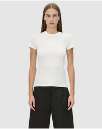 C&M CAMILLA AND MARC - Suvero Slim Fit Logo Tee
