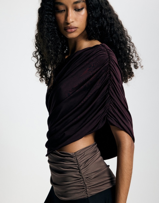 Lover - Ines Asymmetrical Midi Dress