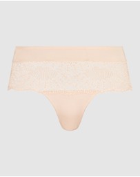 Billet Doux - Fidele Shorty Style Microfibre & Lace Brief