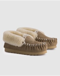 AusWooli Ugg Boots - Waterloo Hand Stitched Sheepskin Moccasin
