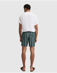 Country Road - Multi Stripe Recycled Polyester Swim Short