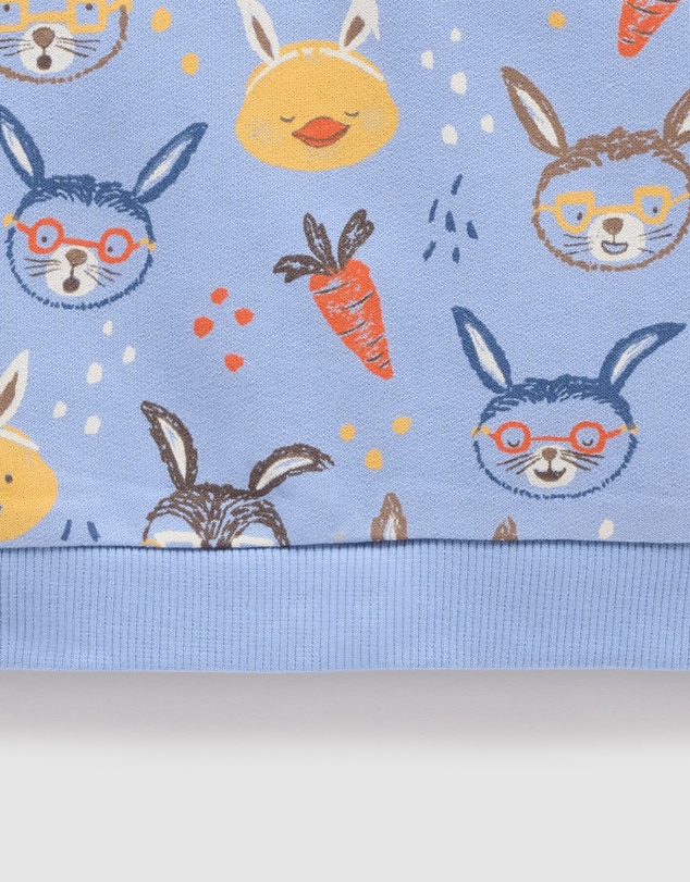Purebaby - Bunny Friends Windcheater -Kids-Babies