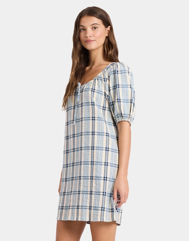 Roxy - Womens Dyland Check Mini Dress