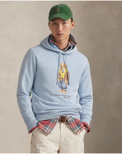 Polo Ralph Lauren - Polo Bear Garment-Dyed Fleece Hoodie