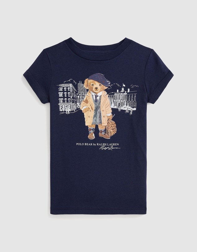 Polo Ralph Lauren - Polo Bear Cotton Jersey Tee - ICONIC EXCLUSIVE - Babies-Kids