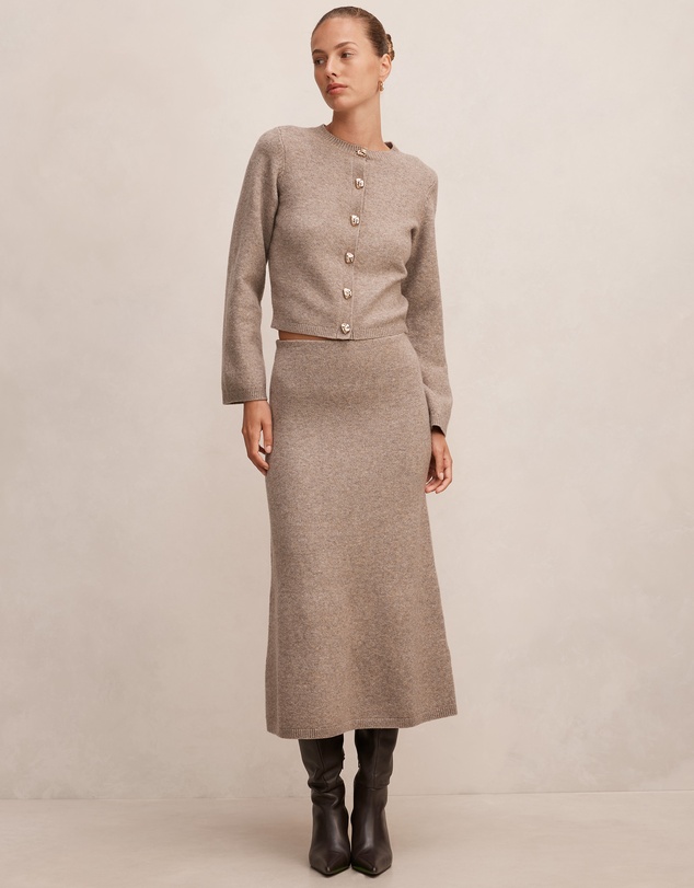 Forever New - Lottie Knitted Midi Skirt