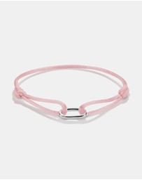 THOMAS SABO - THOMAS SABO Connect Textile Bracelet Pink