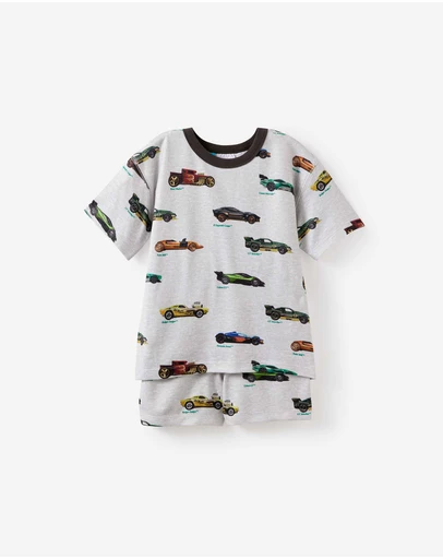 Cotton On Kids - Snoozesoft Short Sleeve Boxer Pj Set License