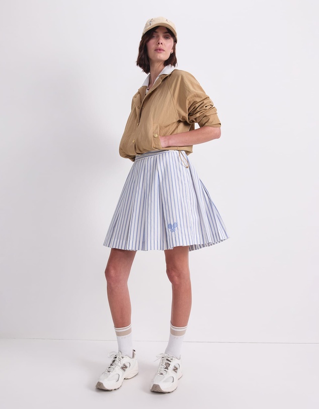 Sportscraft - Logo Stripe Tennis Skirt