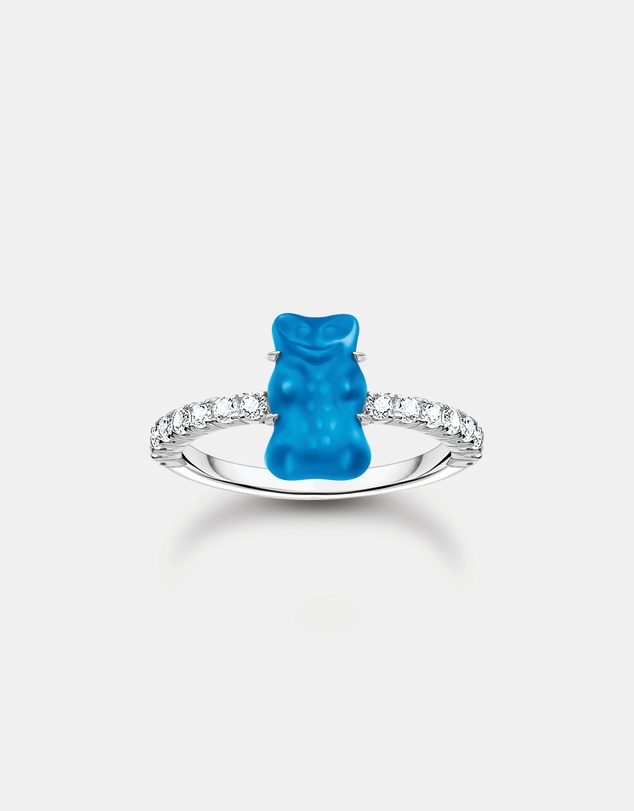 THOMAS SABO - HARIBO Blueberry Blue Bear Ring