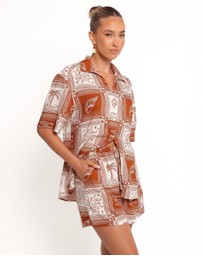 Petal & Pup - Coco Short Sleeve Shirt - Kohana Print