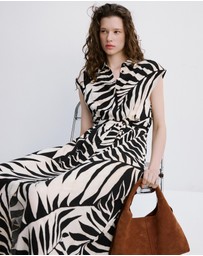 M.N.G - Printed Shirt Dress